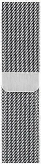 Rrip metalik Mercury për Apple Watch 4 5 6 7 SE, 42 44 45mm, argjend