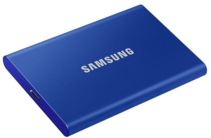 SSD i jashtëm Samsung Portable T7, 2TB, USB Type C 3.2 Gen 2, blu