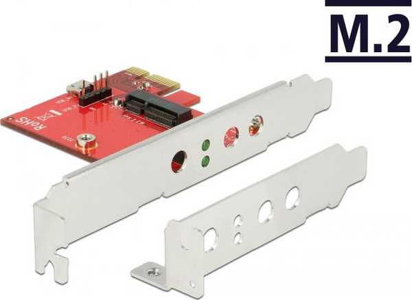 Kontrollues Delock, PCI Express x1, çelësi E M.2