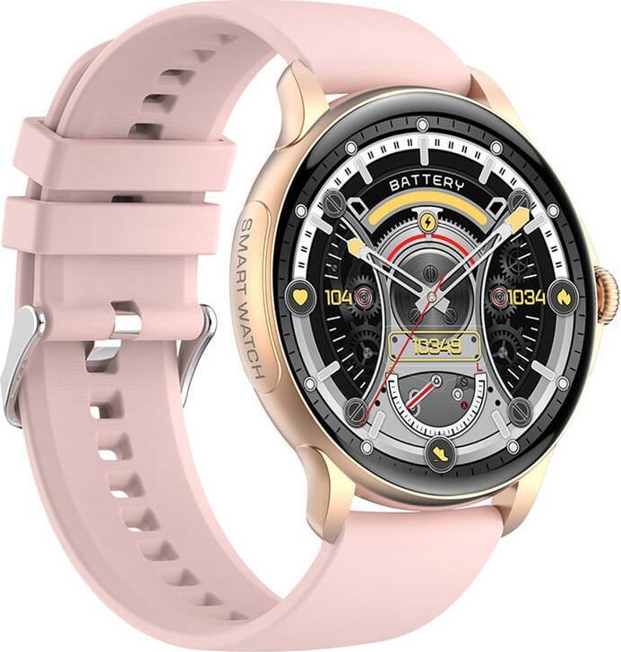 Ora inteligjente COLMI V72, 1.43" AMOLED, 100 mënyra sporti, e zezë