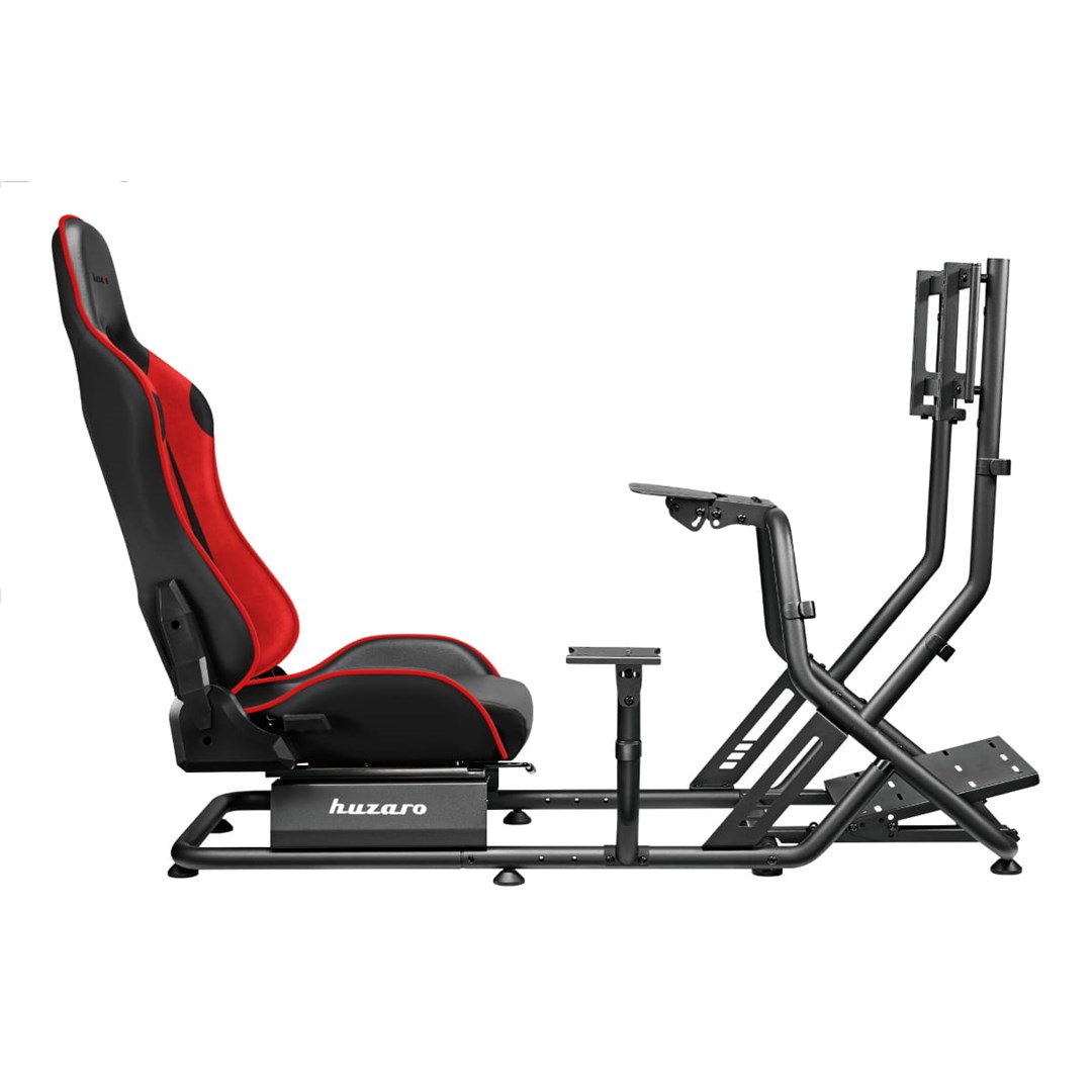 Kokpit garash gaming Huzaro Speed 6.0, strukturë çeliku, deri 120kg, i kuq e zi