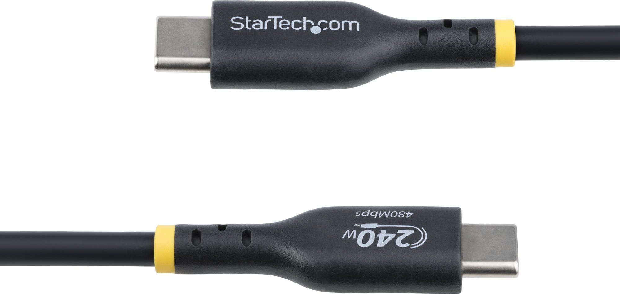 Kabllo karikues USB C StarTech 3m, 240W PD, USB 2.0, e zezë