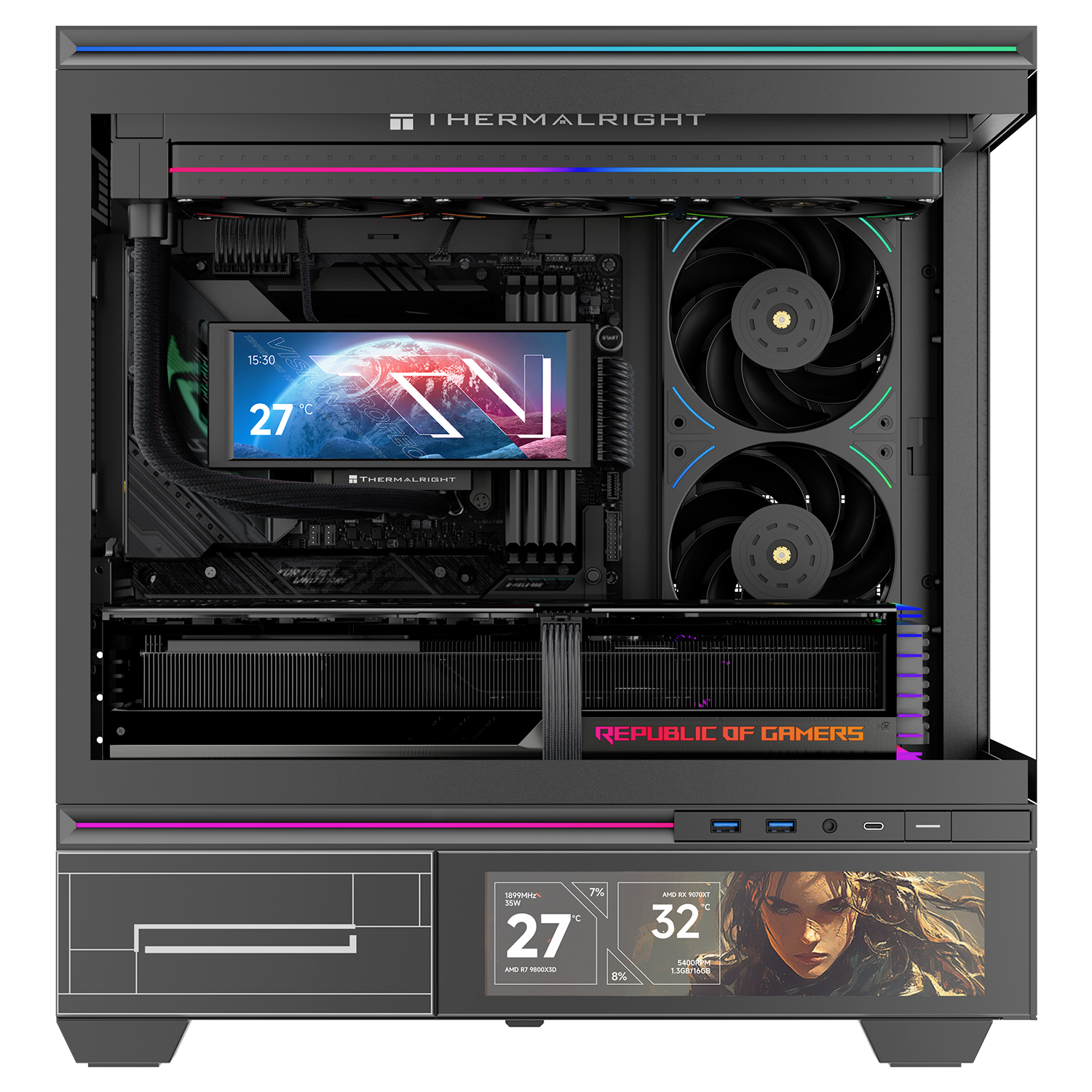 Ftohës Thermalright TL-UB36R ARGB 360mm PWM