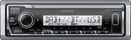 Radio makine Kenwood, Single DIN, Bluetooth USB AUX, e zezë