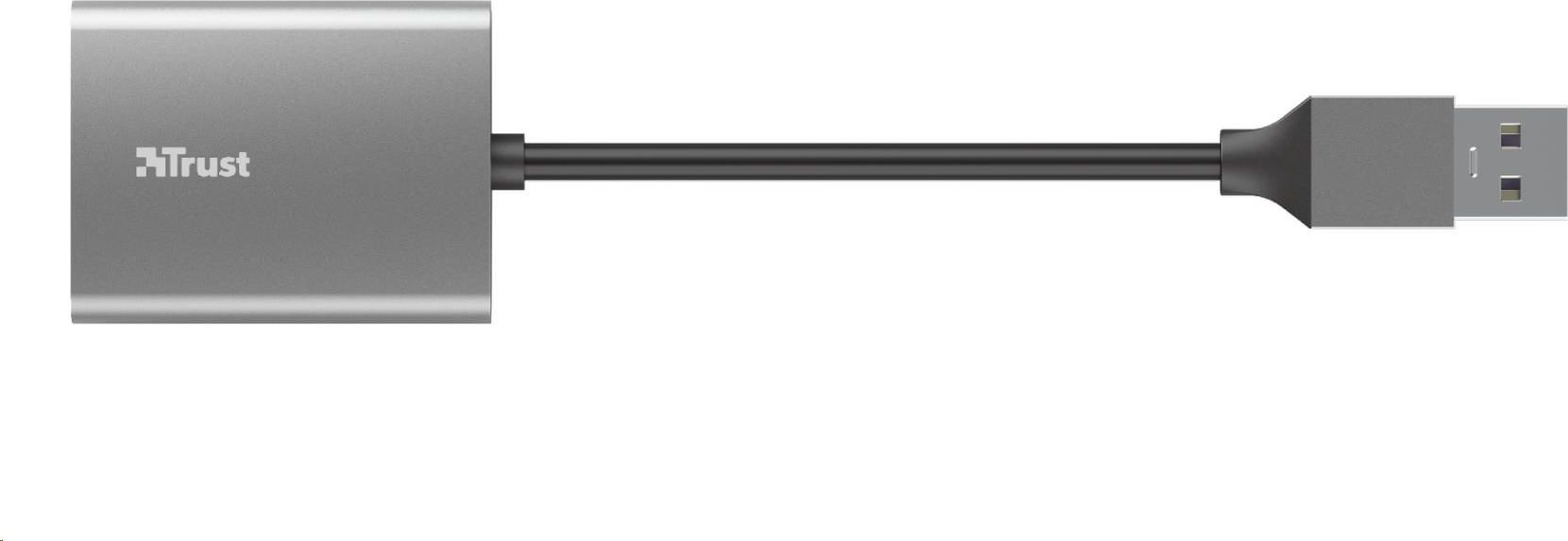 Lexues kartelash Trust Dalyx Fast, USB 3.2 Gen 1, 104 MB/s, i zi