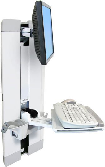 Mbajtës monitori për mur Ergotron 60-609-216, 10"-24", profil i ulët