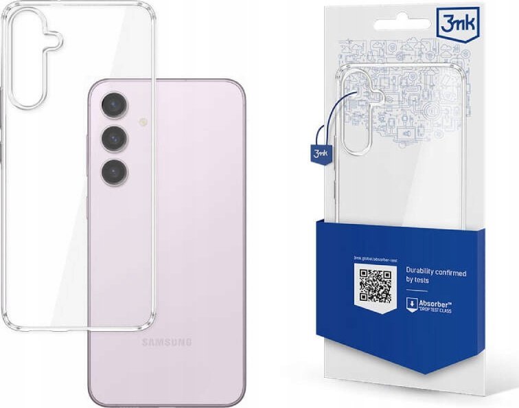 Këllëf telefoni 3MK Armor Case për Samsung Galaxy S24, TPU fleksibël, transparent