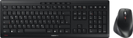 Сет тастатура и глушец Cherry Stream Desktop Comfort, безжичен, ергономски, црн
