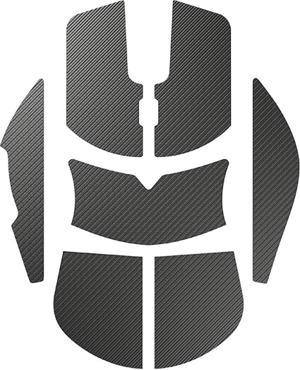 Shtresa për maus Glorious Model O Grip Tape, të zeza