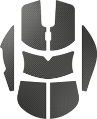 Shtresa për maus Glorious Model O Grip Tape, të zeza