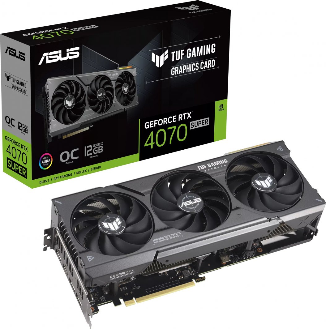 Kartelë grafike Asus TUF Gaming GeForce RTX 4070 SUPER OC 12GB GDDR6X