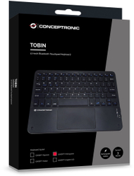 Tastierë wireless Conceptronic, layout portugalisht, e zezë