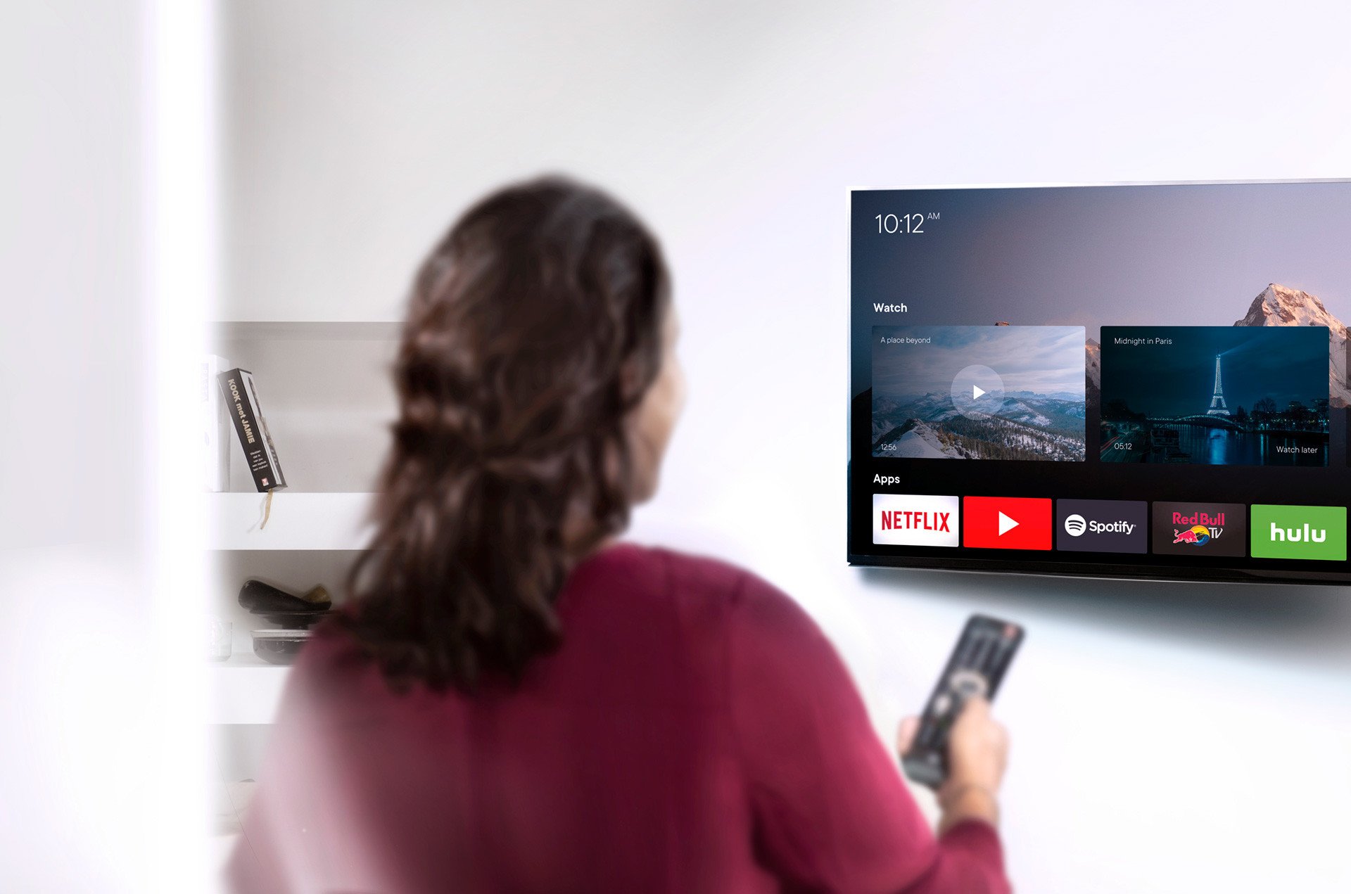 Mbajtëse murale TV One For All WM4661, 42" 100", tilting, e zezë