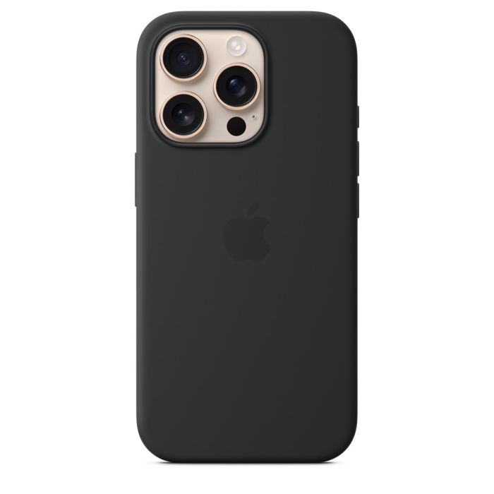 [OUTLET] Apple iPhone 16 Pro Silicone Case with MagSafe, Black				