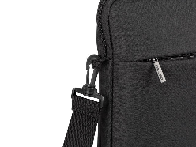 Çantë dore për laptop Natec GOA, 15.6", e hirtë / e zezë