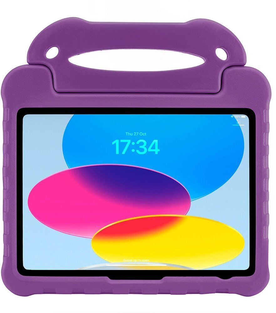 Mbrojtëse tablette Pipetto Activity Case, për iPad 10th 2022 A16, dorezë me mbajtëse, vjollcë