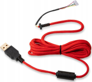 Kabllo maus Glorious Ascended Cable V2, 2m, USB, e kuqe