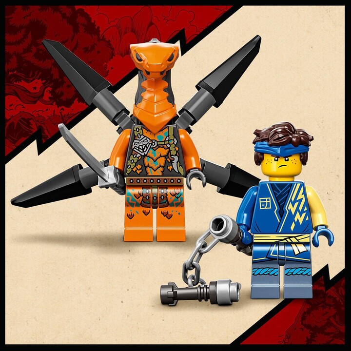 Играчка LEGO® NINJAGO® 71760 Jay's Storm Dragon EVO