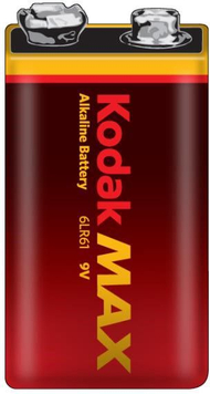 Bateri 9V Kodak Block, alkaline, 1 copë