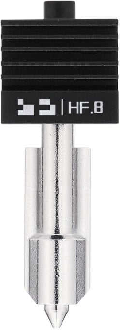 Hotend me rrjedhje të lartë Bambu Lab, për printerë 3D H2 P2 A1, metalik
