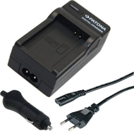 Karikues baterie PATONA Photo 2in1, për Nikon EN-EL14, për shtëpi dhe veturë, i zi