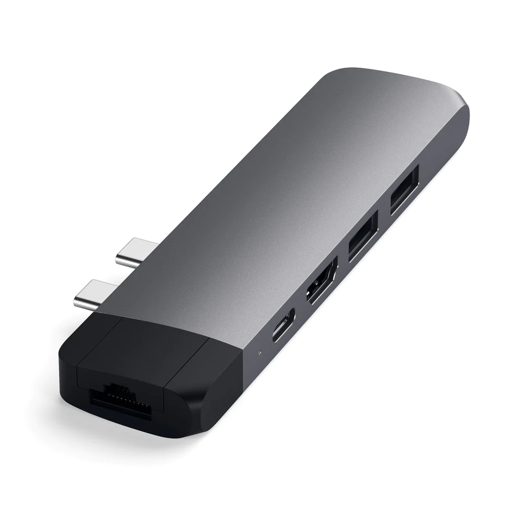 [OUTLET] Përshtatës Satechi USB-C Pro HUB 4K Ethernet, i hirtë