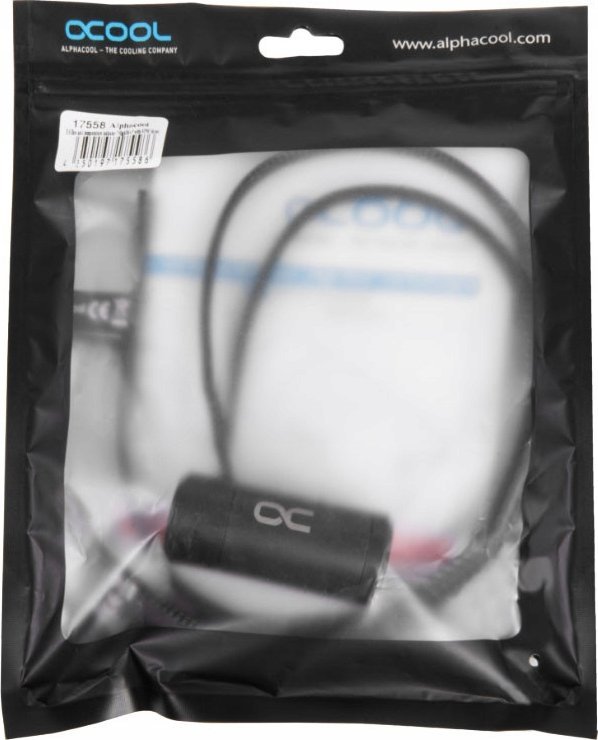 Senzor rrjedhjeje dhe temperature Alphacool ES High Flow, me sinjal RPM, i zi