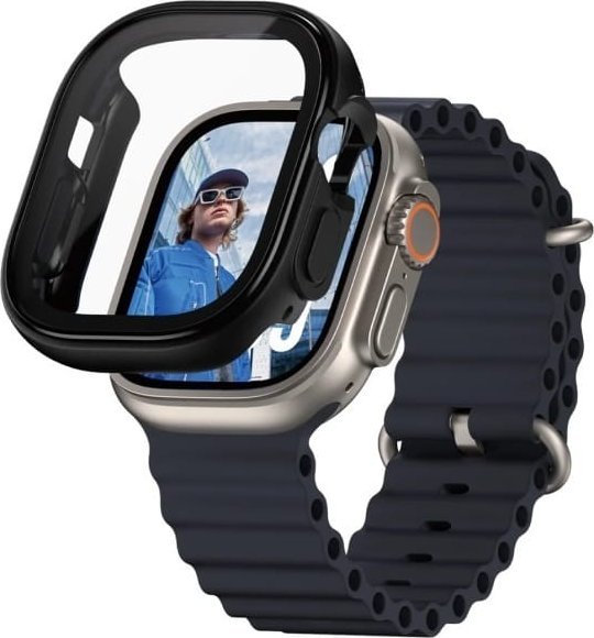 Mbrojtës ekrani CARE by PanzerGlass, për Apple Watch Ultra Ultra 2, xham i tejdukshëm