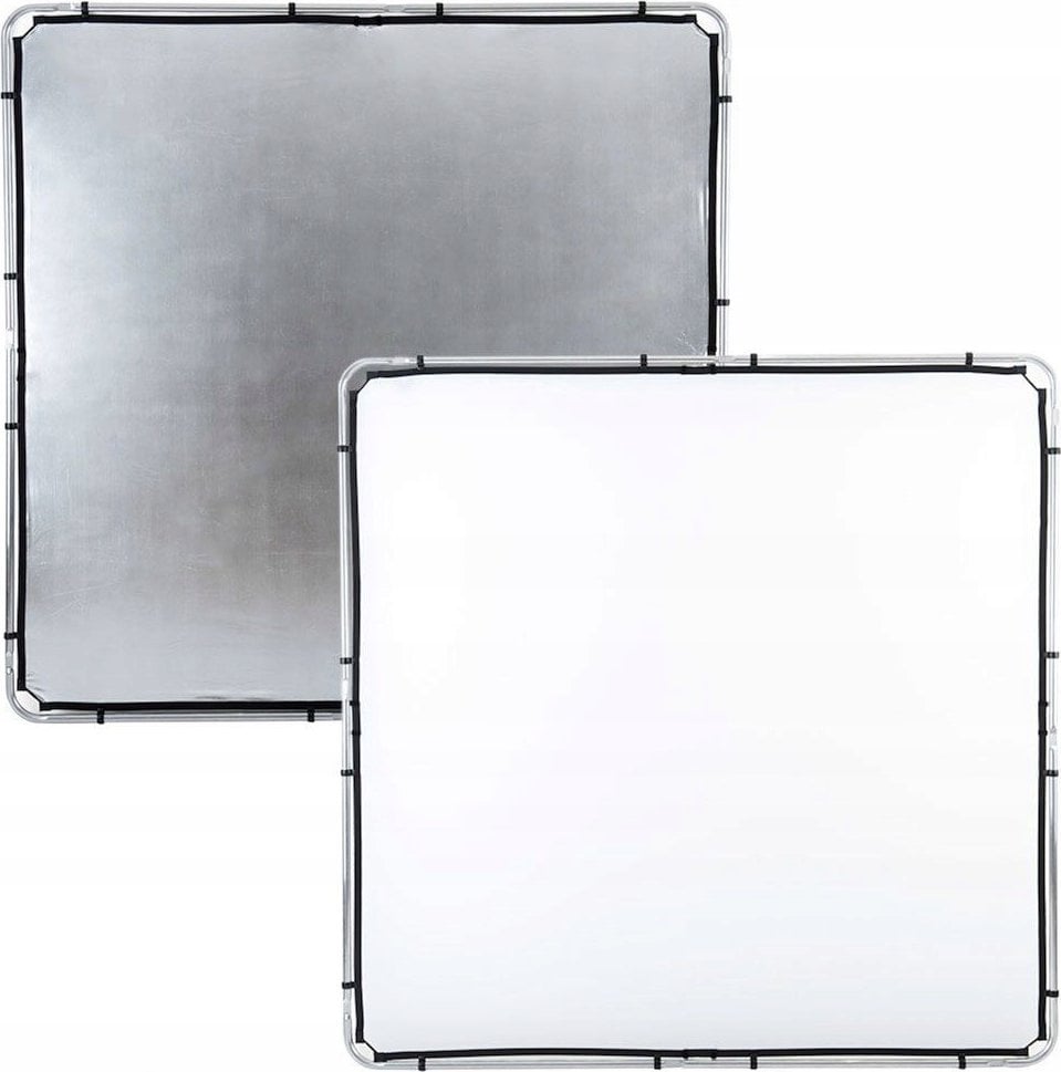 Mbulesë reflektuese Manfrotto Skylite Rapid Fabric Large LL LR82231R, 2 x 2 m, argjendtë e bardhë
