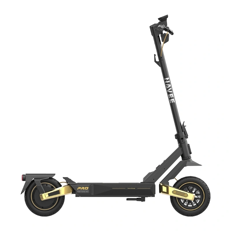 Trotinet elektrik NAVEE ST5 Pro, goma 10", amortizim i plotë, i zi