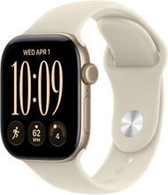 Apple Watch S12 GPS 42mm Light Gold Aluminium Case with Sand Sport Band, S/M