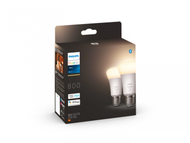 Llambë e zgjuar Philips Hue E27, 9W, Bluetooth, dritë e bardhë, set 2 copë