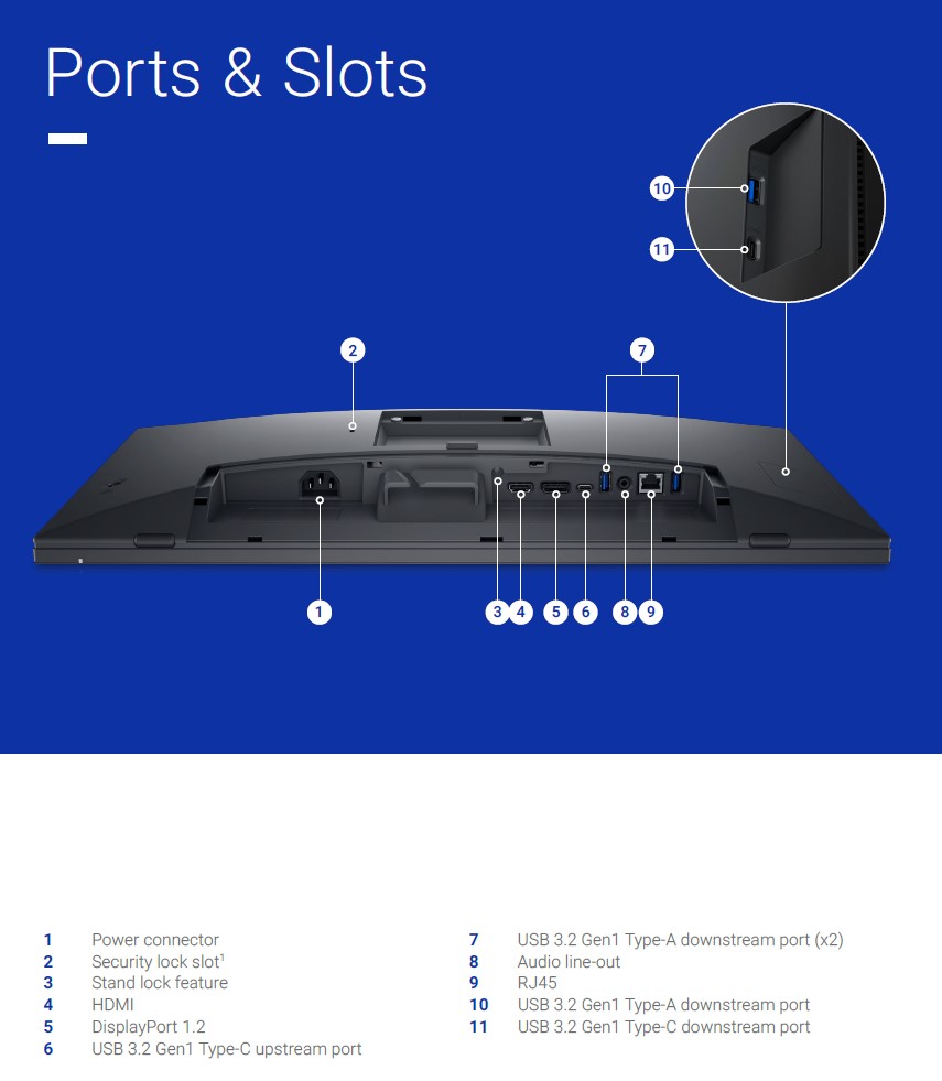 Monitor Dell P2424HT Touch, 24", FHD, i zi