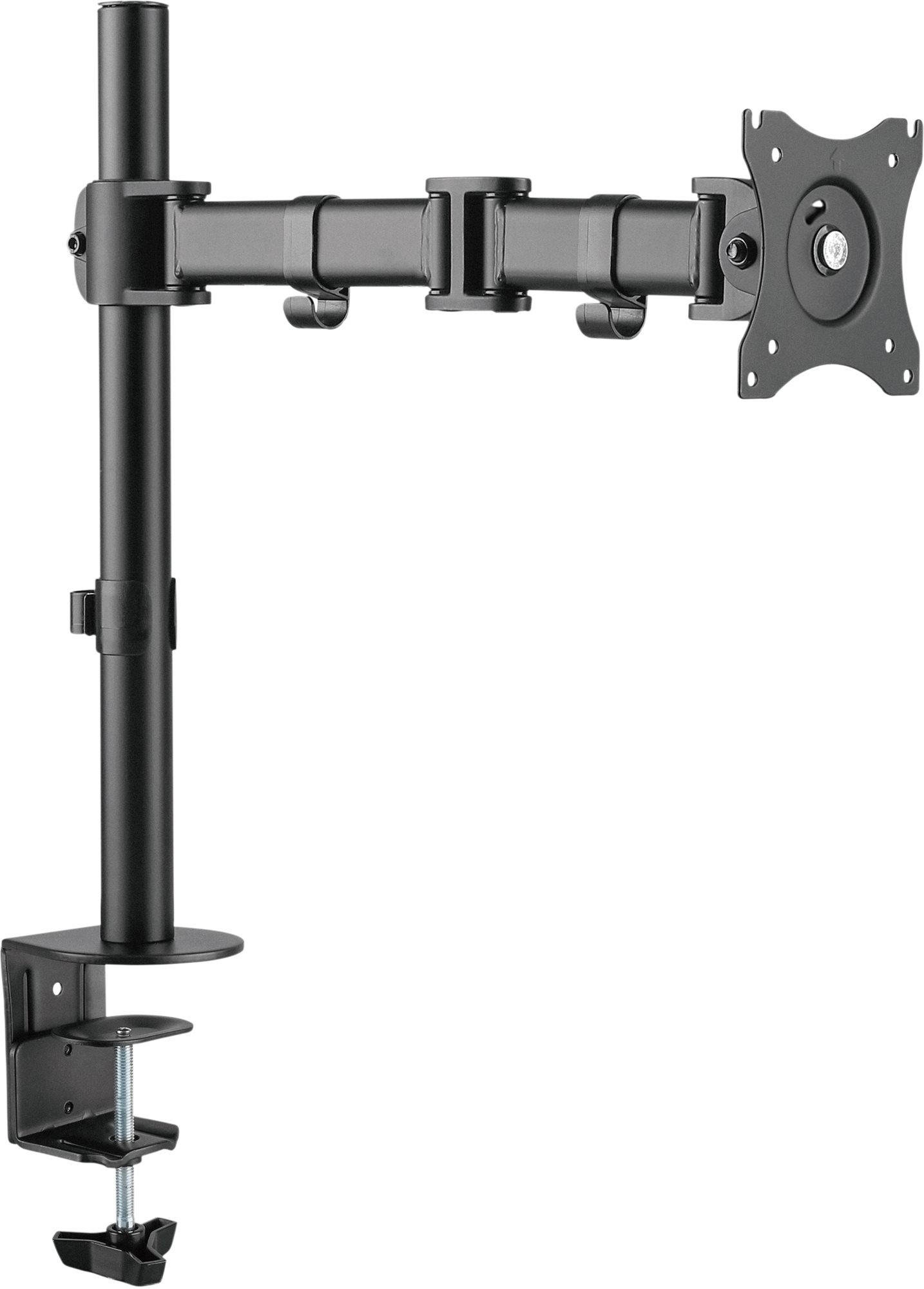 Krah monitori AlzaErgo Arm S35B, 13-27", VESA 75x75 100x100, i zi
