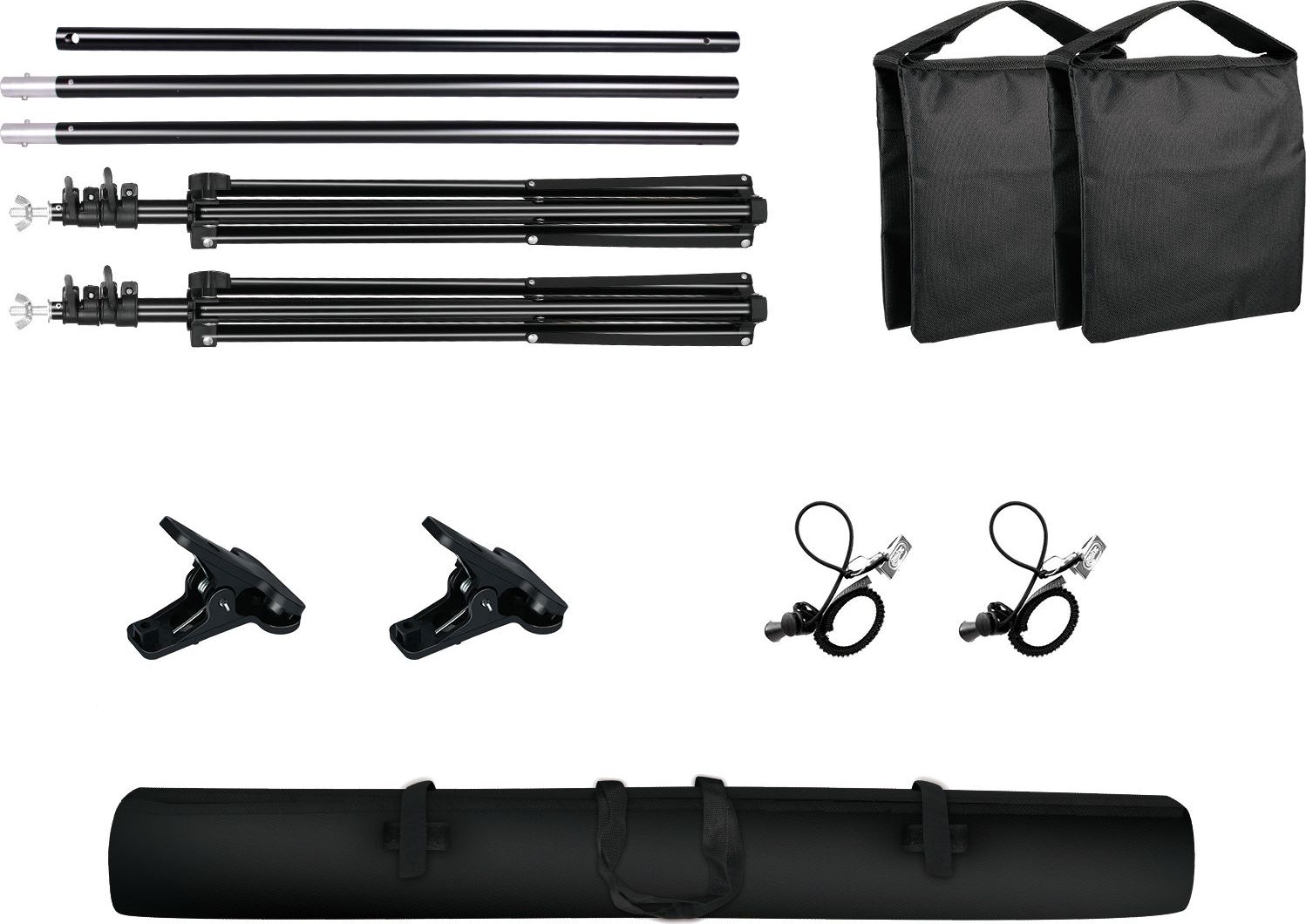 Sistem sfondi Mozos BACKGROUND KIT, teleskopik, konstruksion çeliku, i zi