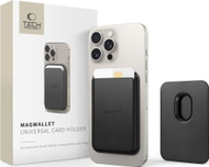 Mbajtëse kartash magnetike Tech-Protect MagWallet Magsafe, universale, për 3 karta, e zezë