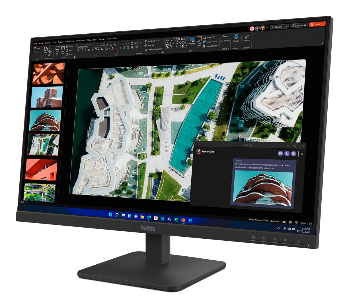 Monitor Lenovo ThinkVision S27-4E, 27", FHD, IPS, i zi
