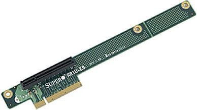 Kartë riser Supermicro RSC-RR1U-E8, PCI-E x8, për server 1U, e gjelbër