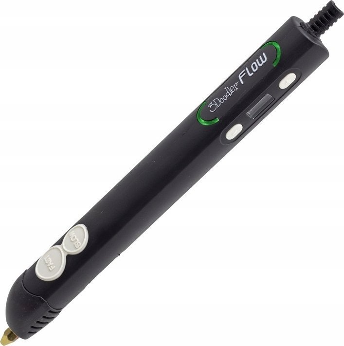 Stilolaps 3D 3Doodler FLOW, majë 2.2 mm, i zi