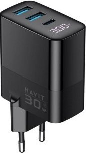 Ѕиден полнач Havit UCLE001 EU, 1 USB приклучок, бел