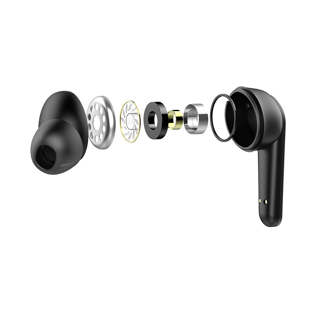 Kopчиња за уши Savio TWS-12, Bluetooth 5.3, ANC, црни