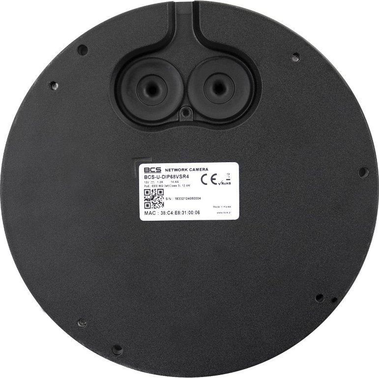 Kamerë IP dome BCS BCS-U-DIP65VSR4-Ai2, 5MP, lente me zoom motorik, IP67