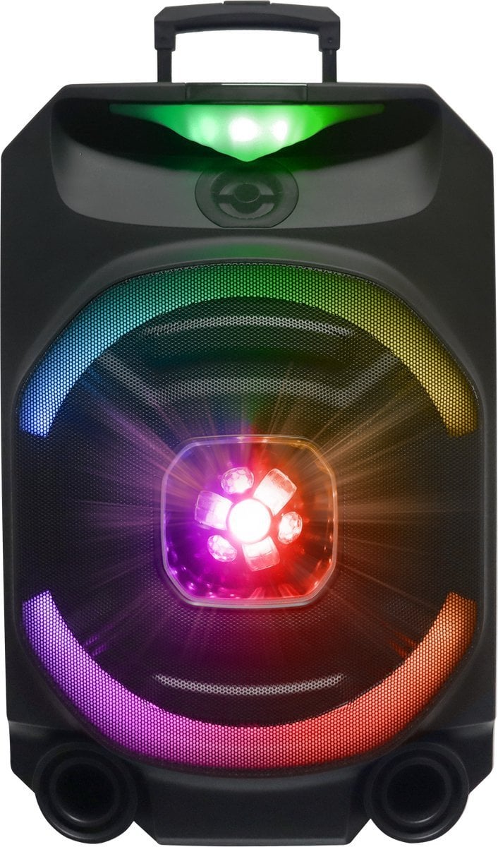 Kuti muzikore N-GEAR Flash 1550D, 15", Bluetooth, e zezë