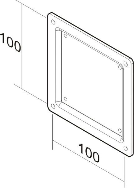 Montues muri Neomounts FPMA-VESA100 10'' - 30'
