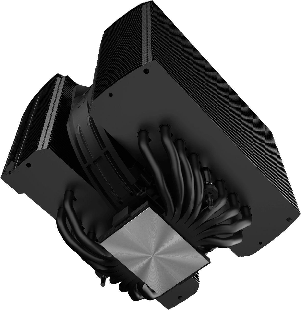 Ftohës CPU Cooler Master MasterAir MA824 Stealth, dual tower, 8 heat pipe, i zi