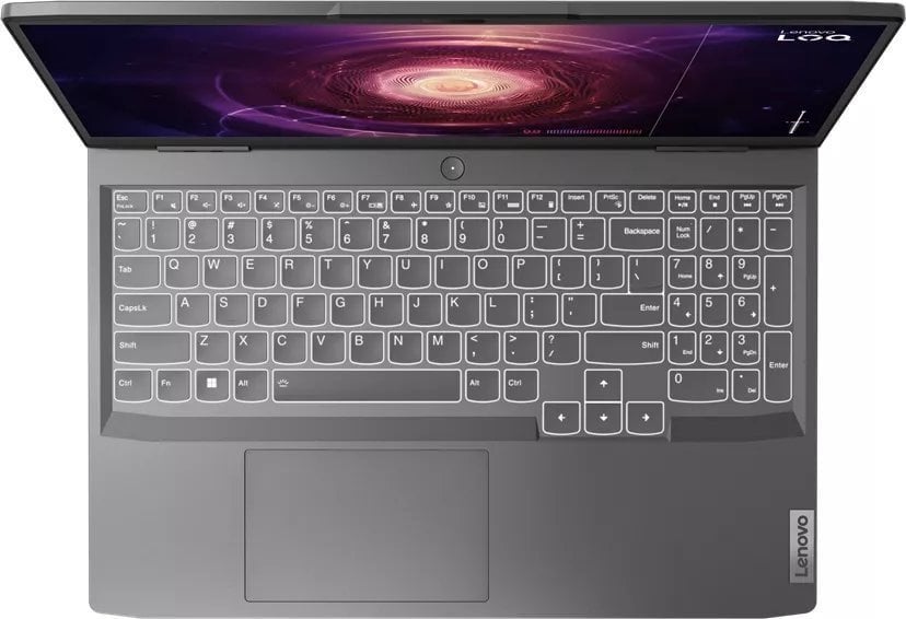 Lenovo LOQ 15APH8, 15.6" Лаптоп, AMD Ryzen 5 7640HS, 16GB RAM, 512GB SSD, NVIDIA RTX 3050, Storm Grey