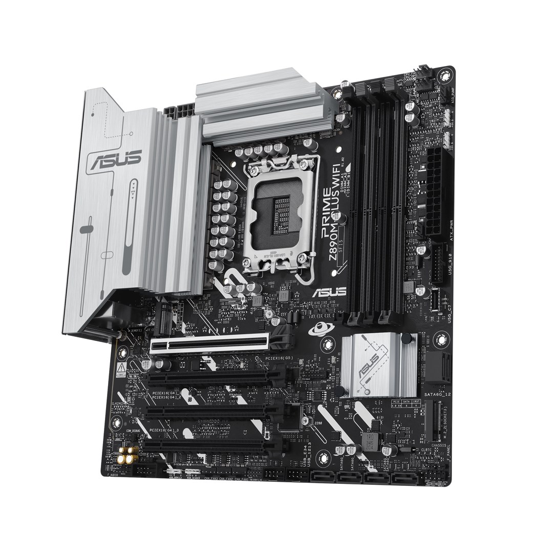 Pllakë amë ASUS PRIME Z890M-PLUS WIFI Intel Z890 LGA 1851 (Socket V1) micro ATX