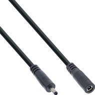 Kabllo zgjatuese DC InLine, 3.5x1.35mm, 3m, e zezë