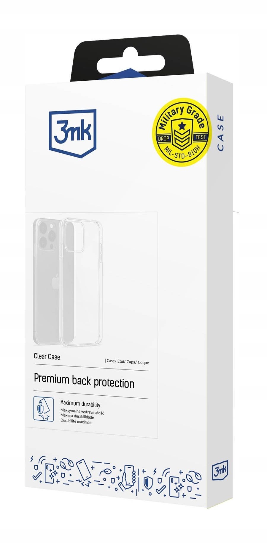 Футрола за телефон 3mk Clear Case за Samsung Galaxy S26, транспарентна, ултра тенка