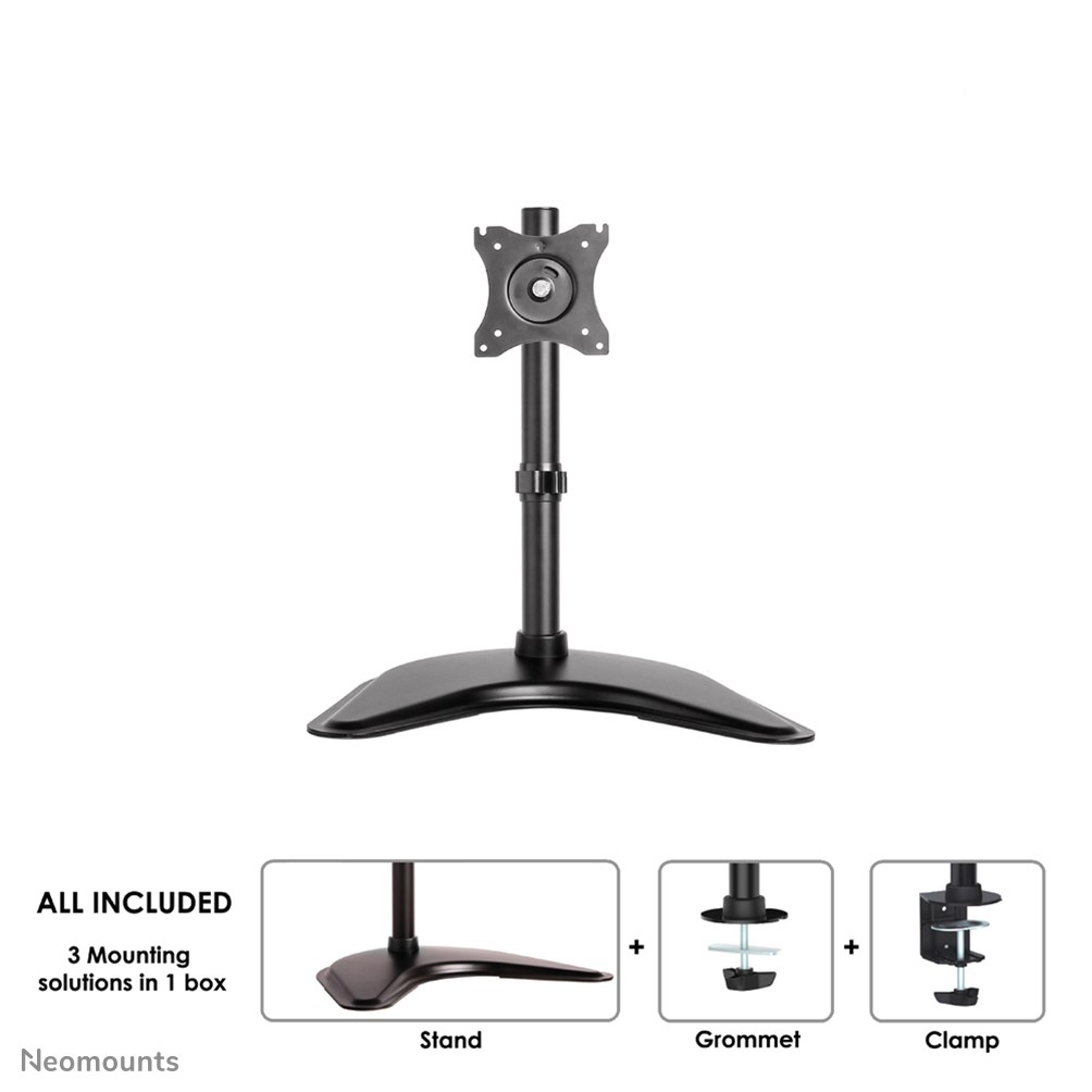 Mbajtëse monitori Neomounts NM-D335, 10-30", 10kg, e zezë